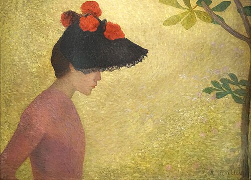 Profil de femme, 1896, Aristide Maillol