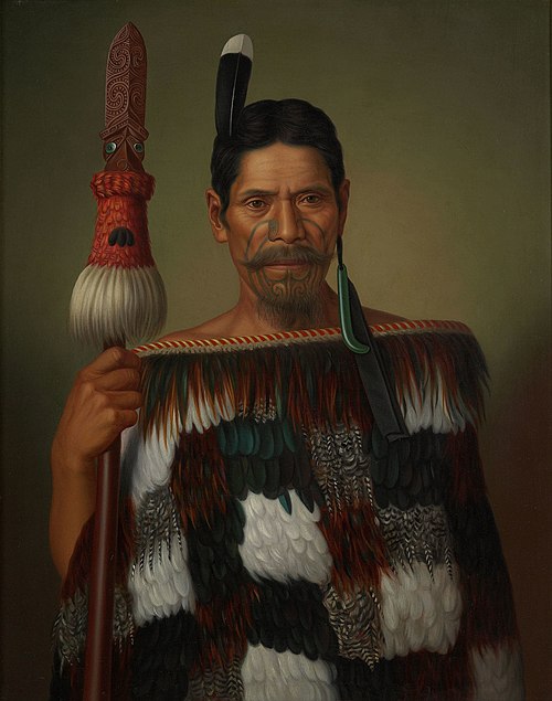 Porträt des Mr Paramena, 1885, Gottfried Lindauer
