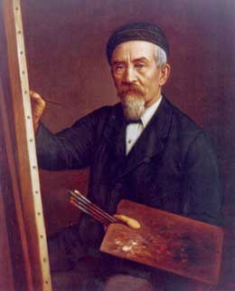 Autoportrait, 1910, Gottfried Lindauer