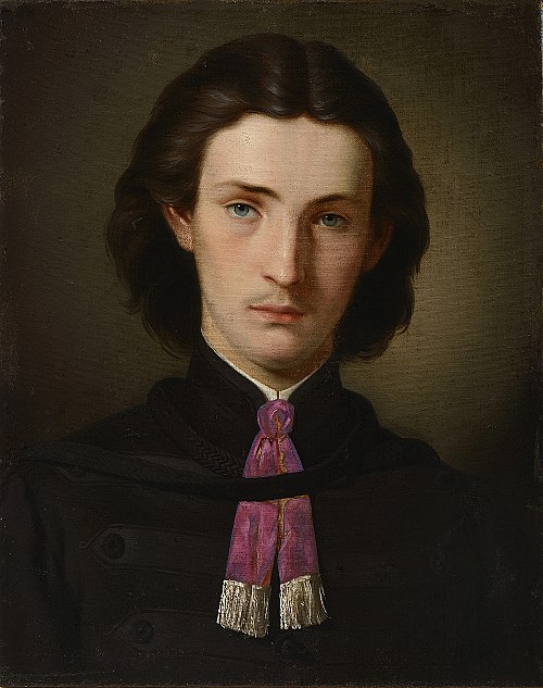 Autoportrait, 1862, Gottfried Lindauer