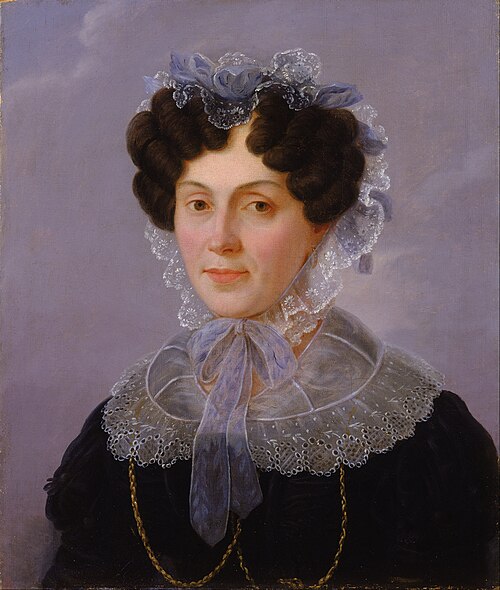 Portrait of Adelheid Reiss Reiss, 1830, Gotthelf Leberecht Glaeser