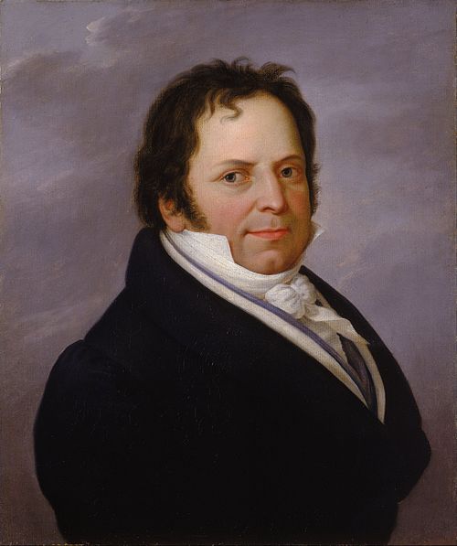 Portrait of Herz Elias Reiss, 1830, Gotthelf Leberecht Glaeser
