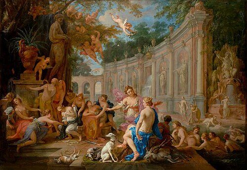 Diana and Callisto, 1676, Johann Spillenberger
