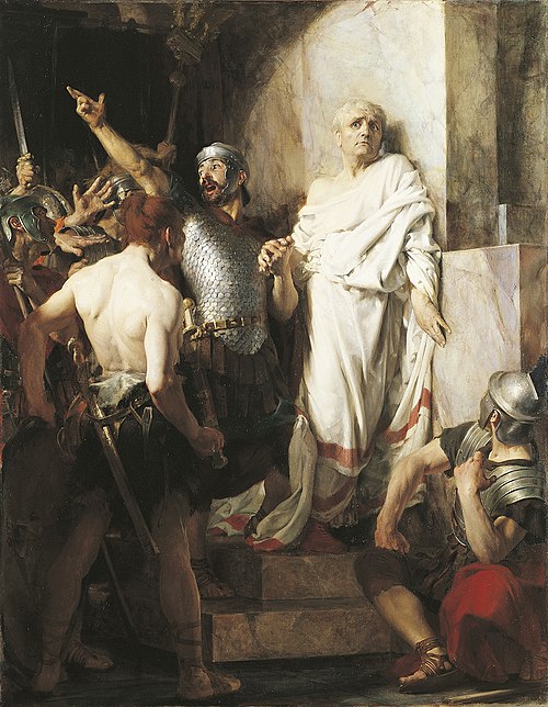 Claude proclamé empereur, 1886, Charles Lebayle