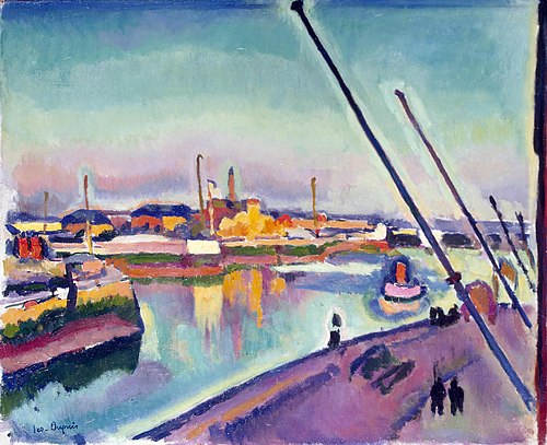 Notre-Dame Embankment, Le Havre, 1908, Géo Dupuis