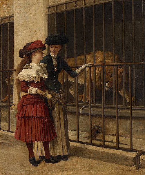 Visit to Artis, 1882, Louis Bombled