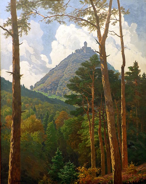 Le Haut-Kœnigsbourg, 1908, Georges Daubner