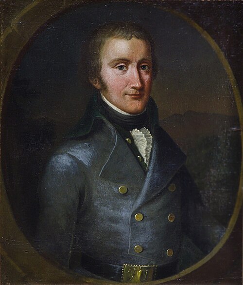 Porträt Christian Carl Graf zu Leiningen-Westerburg-Altleiningen (1757-1811)., 1796, Johann Adam Schlesinger