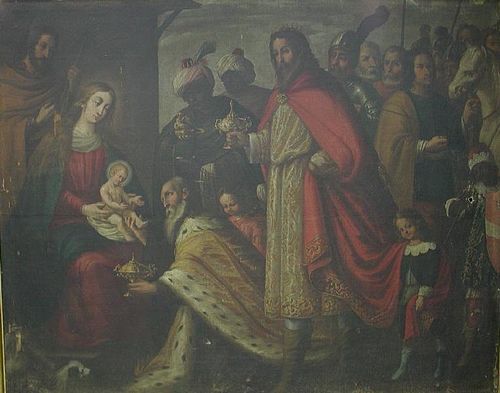 Anbetung der Könige, , Francisco Alonso Argüello