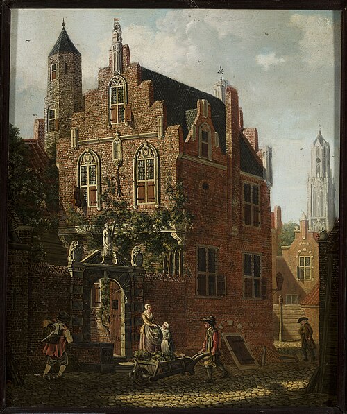 View of the city, 1783, Johannes Huibert Prins
