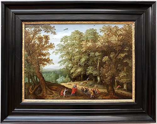 Der Prophet Elisäus verflucht die ihn verspottenden Kinder, 1605, Willem van den Bundel