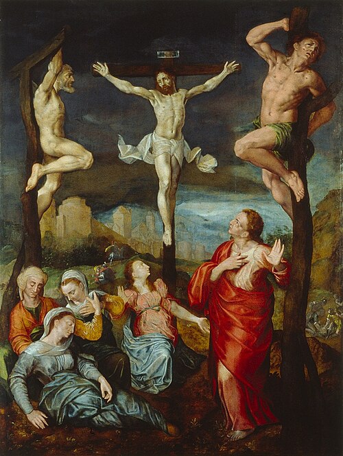 Kruisiging, 1578, Raphaël Coxie