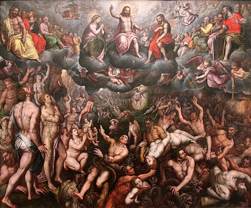 Le Jugement dernier, 1588, Raphaël Coxie