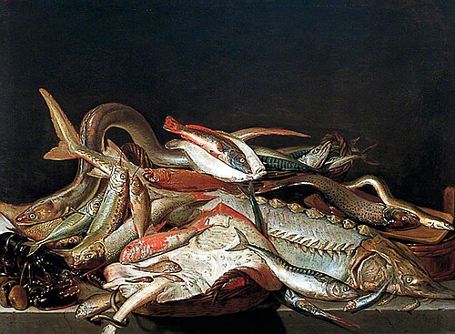 Fish, 1739, Pieter Andreas Rijsbrack