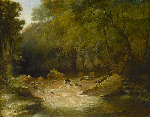 View on the Dart, , John Gendall