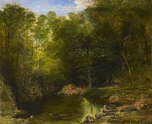 Landscape, River Scene, , John Gendall