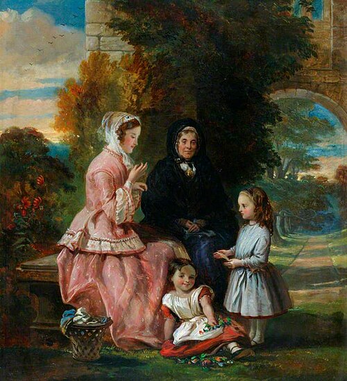 A Garden Scene, , Thomas Musgrave Joy