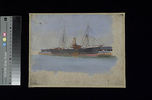 A coaster, 1894, John Everett