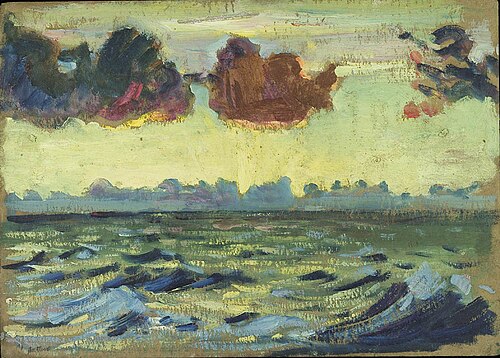 Seascape from the 'Birkdale', 1920, John Everett