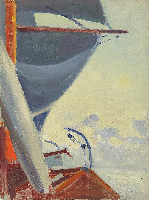 A deck scene, , John Everett