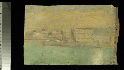 A Ship alongside a Quay, 1894, John Everett