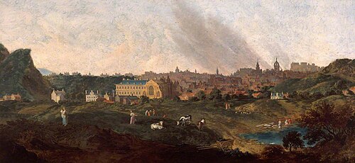 View of Edinburgh, 1759, William Delacour