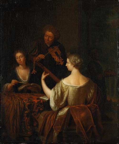 A Musical Company, 1650, Margaretha Wulfraet