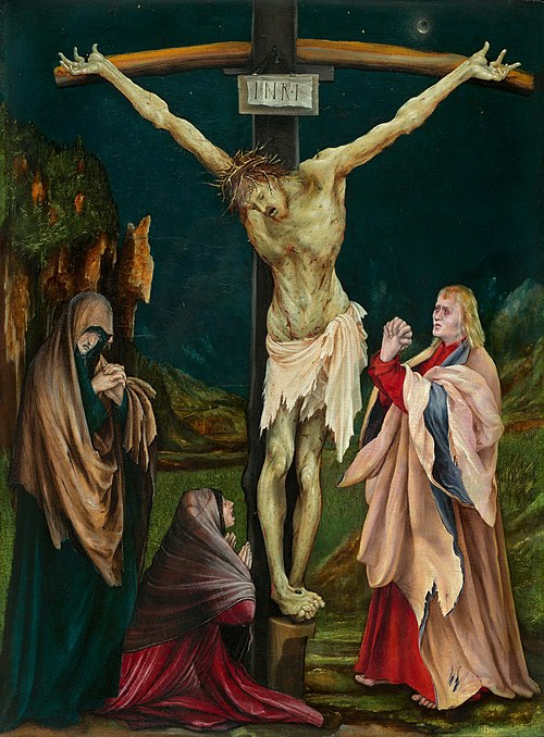 Crucifixion, 1502, Matthias Grünewald