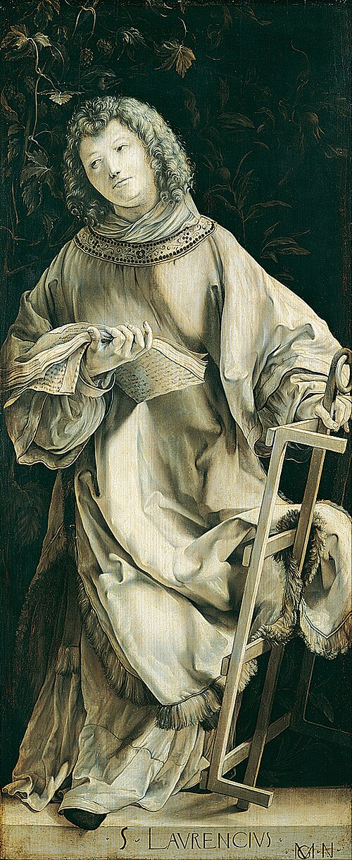 Saint Lawrence, 1509, Matthias Grünewald