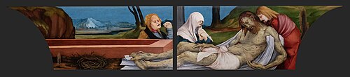 Lamentation, 1512, Matthias Grünewald