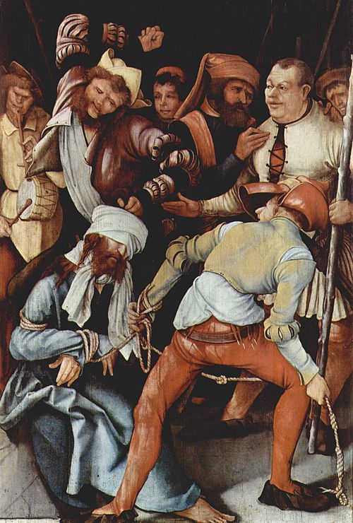 Le Christ outragé, 1504, Matthias Grünewald