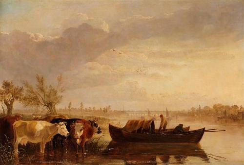 Old Chelsea Bridge, , James M. Burnet