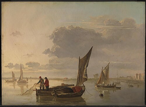 View on the Thames, 1816, James M. Burnet
