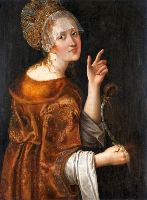 Allégorie du sens du toucher., 1621, Johann Glocker