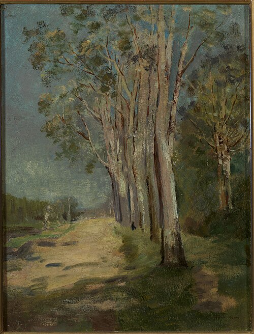 La route de Bièvres, 1890, Odilon Redon
