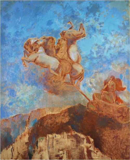 Le Char d'Apollon, 1909, Odilon Redon