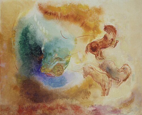 La Chute de Phaëton, 1910, Odilon Redon