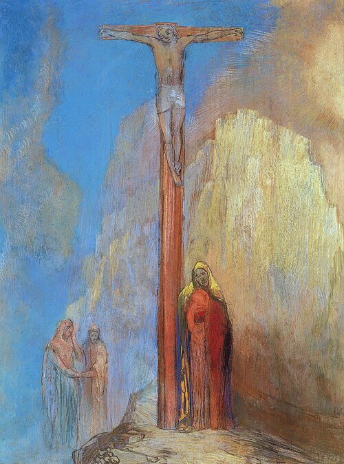 Le Calvaire, 1895, Odilon Redon