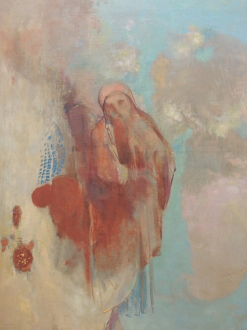 Vision dans les nuages, 1900, Odilon Redon