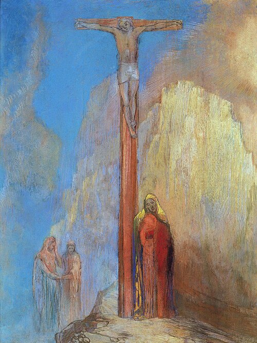 Le Calvaire, 1895, Odilon Redon