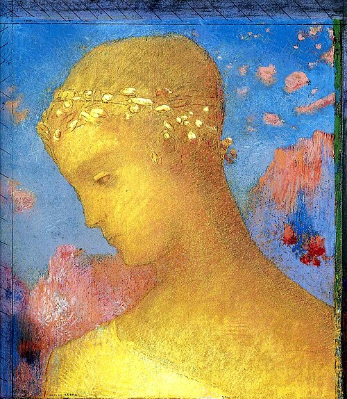 Beatrice, 1885, Odilon Redon