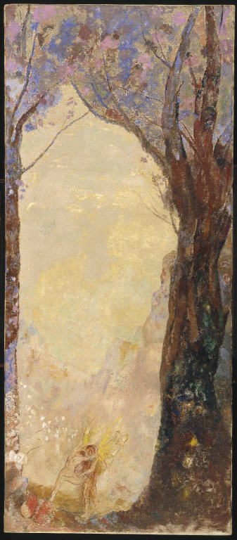 La Lutte de Jacob avec l'Ange, 1907, Odilon Redon