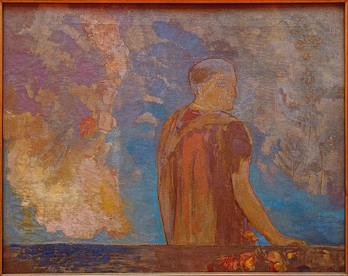 Le Regard, 1910, Odilon Redon