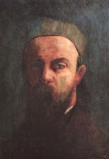 Portrait de l'artiste, 1880, Odilon Redon