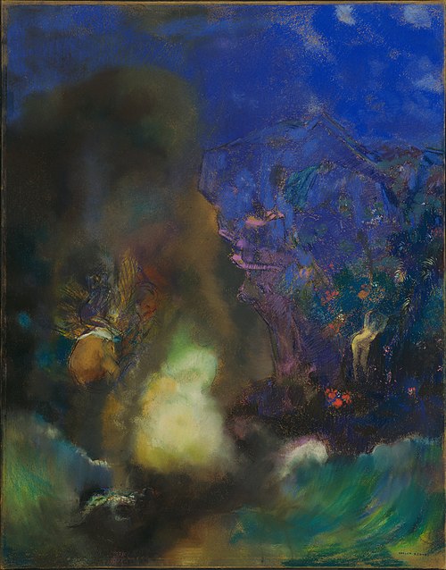 Roger et Angelica, 1910, Odilon Redon