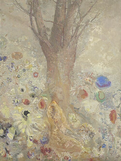 The Buddha, 1904, Odilon Redon