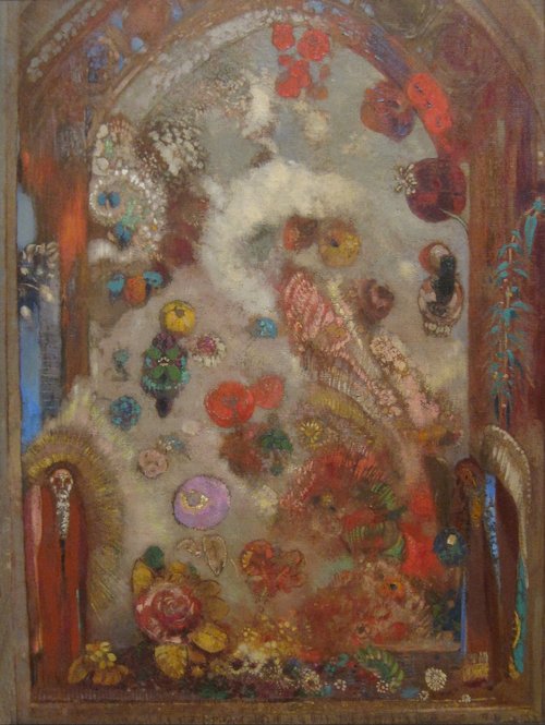 Window, 1907, Odilon Redon
