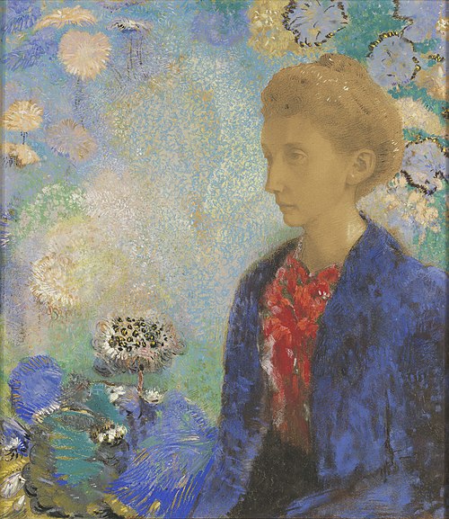 Baronne de Domecy, 1900, Odilon Redon