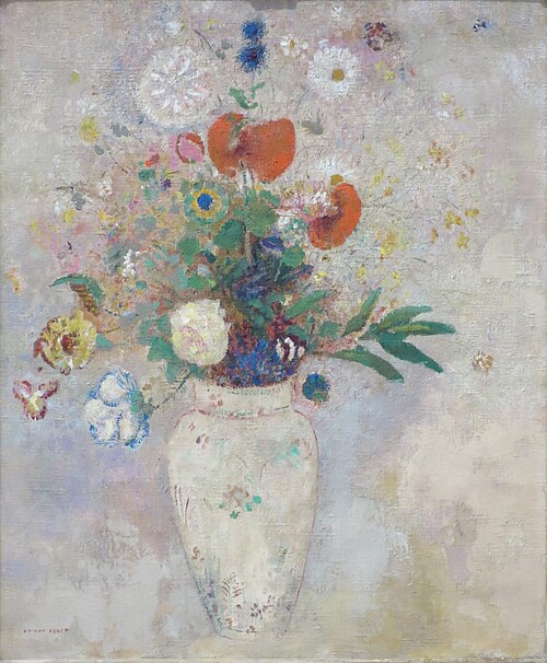 Vase of Flowers, 1901, Odilon Redon