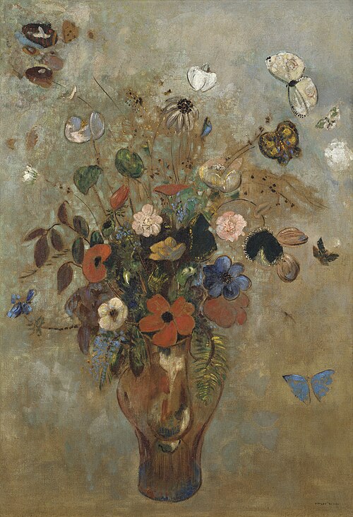 Still Life with Flowers, 1905, Odilon Redon